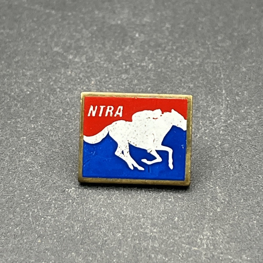NTRA National Thoroughbred Racing Association Lapel Hat Pin